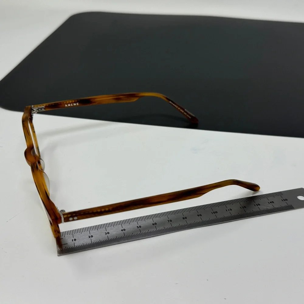 KREWE Tortoiseshell Round Eyeglass Frames - Picture 11 of 11